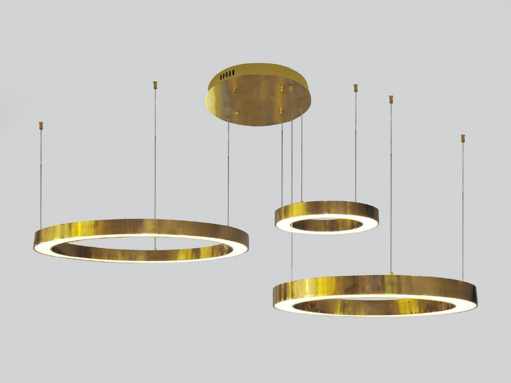 Avenue Lighting - LED Chandelier - Aria - Polished Brass- Union Lighting Luminaires Decor