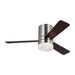 "Generation Lighting Canada. - 44"Ceiling Fan - Era - Brushed Steel- Union Lighting Luminaires Decor"