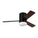 "Generation Lighting Canada. - 44"Ceiling Fan - Era - Midnight Black- Union Lighting Luminaires Decor"