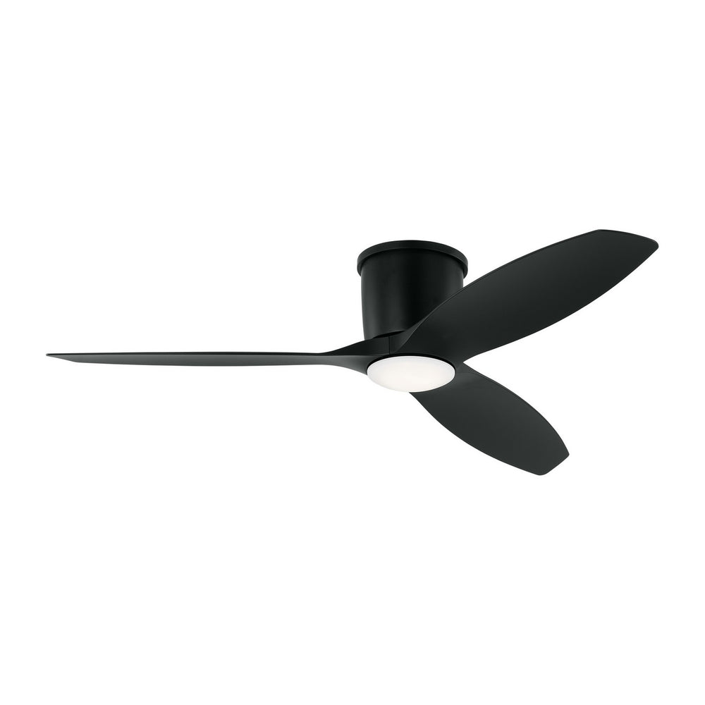 Generation Lighting Canada - 52" Ceiling Fan - Titus - Midnight Black- Union Lighting Luminaires Decor