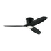 "Generation Lighting Canada. - 52"Ceiling Fan - Titus - Midnight Black- Union Lighting Luminaires Decor"