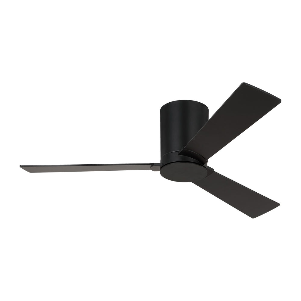 Visual Comfort Fan Canada - 44" Ceiling Fan - Rozzen - Midnight Black- Union Lighting Luminaires Decor