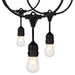 Satco Canada - 12 Light String Light - Black- Union Lighting Luminaires Decor
