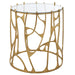 Uttermost - Side Table - Ritual - Aged Gold Leaf- Union Lighting Luminaires Decor