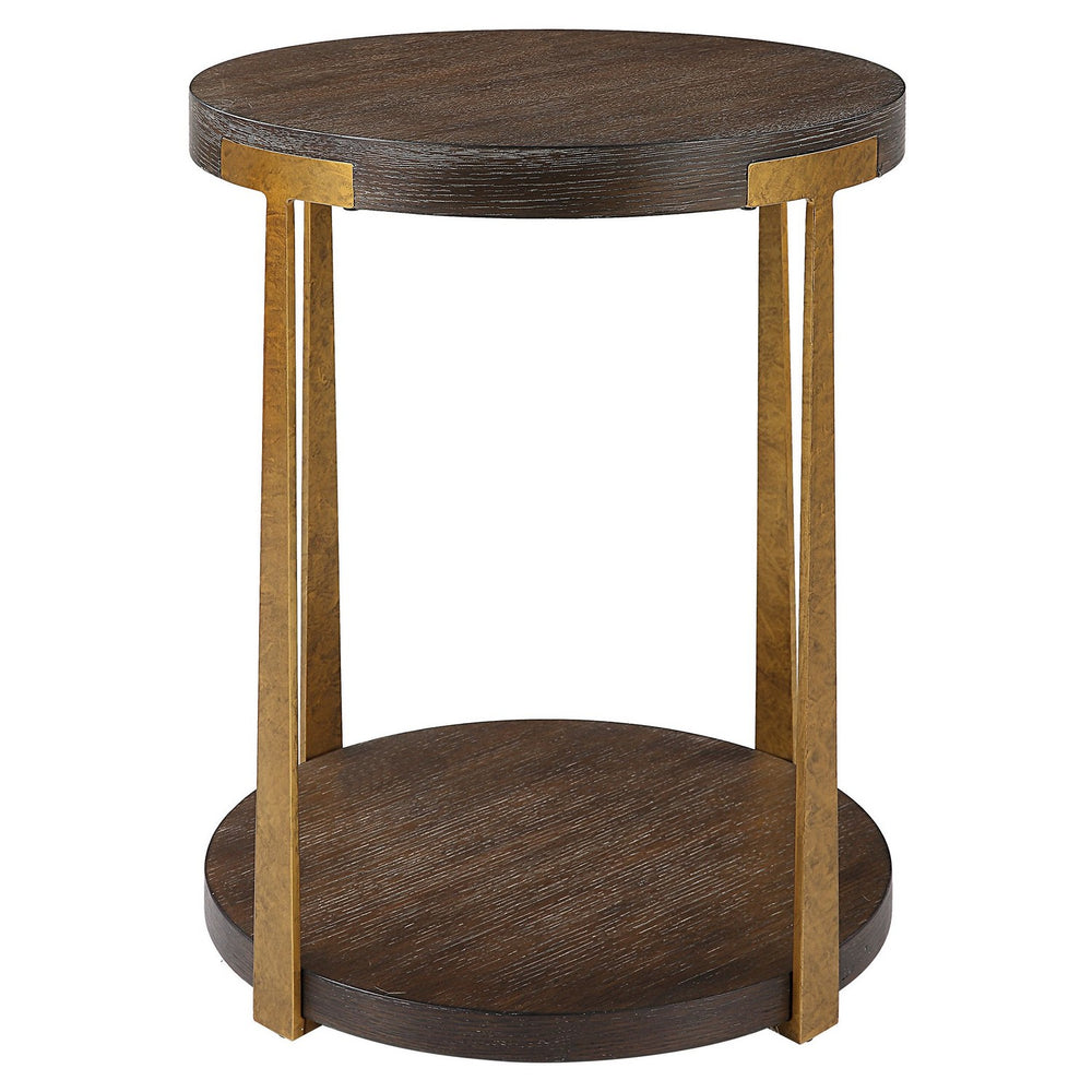 Uttermost - Side Table - Palisade - Antique Gold- Union Lighting Luminaires Decor