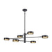 DVI Canada - LED Linear Pendant - Temagami - Multiple Finishes And Graphite- Union Lighting Luminaires Decor
