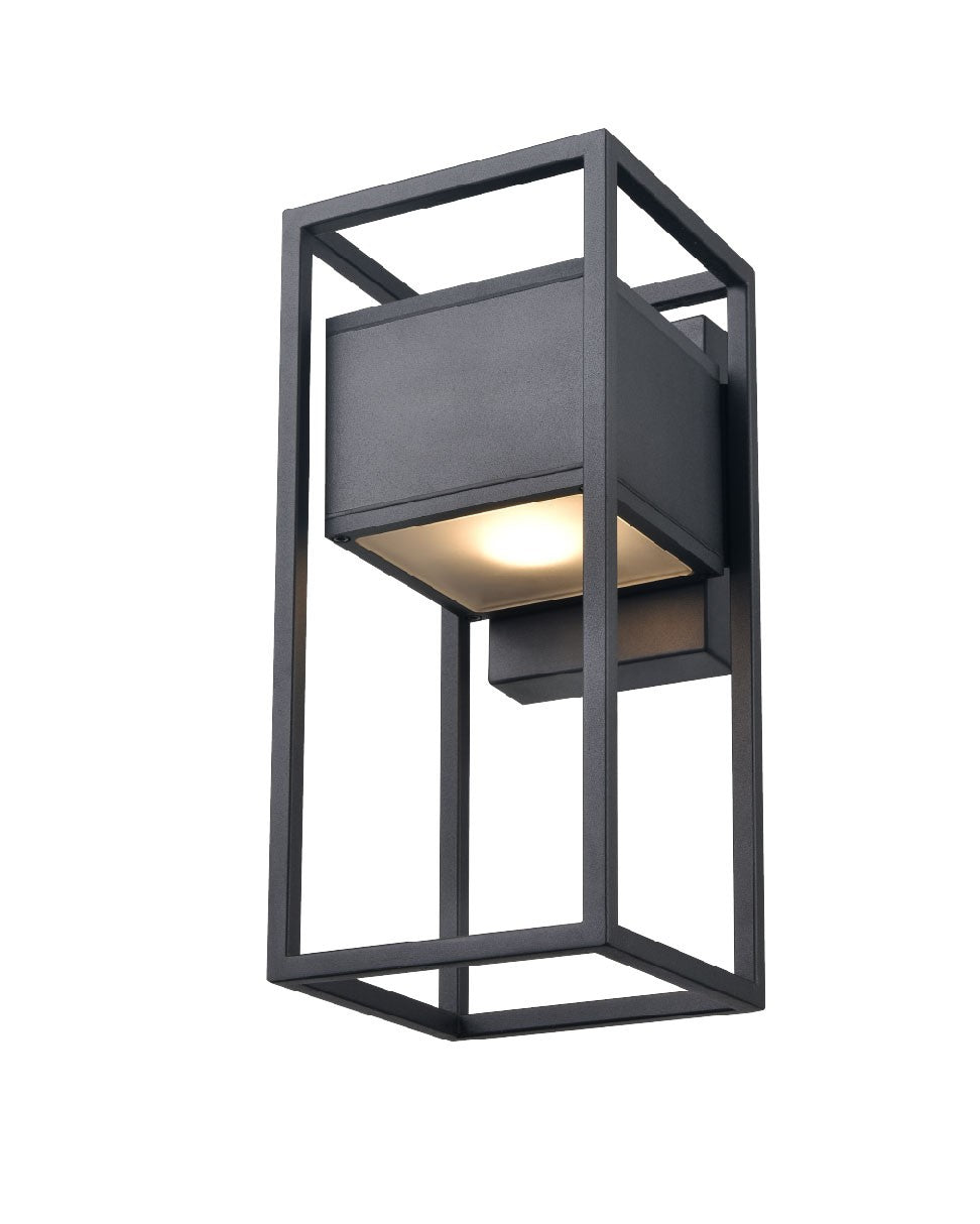 DVI Canada - One Light Wall Sconce - Starline - Black w/Half Opal Glass- Union Lighting Luminaires Decor
