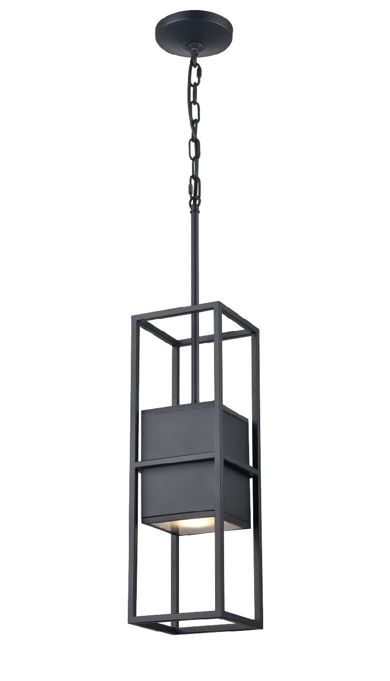 DVI Canada - One Light Pendant - Starline - Black w/Half Opal Glass- Union Lighting Luminaires Decor