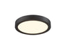DVI Canada - LED Wall / Flush Mount - Polaris - Matte Black- Union Lighting Luminaires Decor