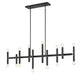 DVI Canada - 14 Light Pendant - Klondike - Multiple Finishes And Ebony- Union Lighting Luminaires Decor