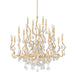 Corbett Lighting Canada - 20 Light Chandelier - Aveline - Gold Leaf- Union Lighting Luminaires Decor