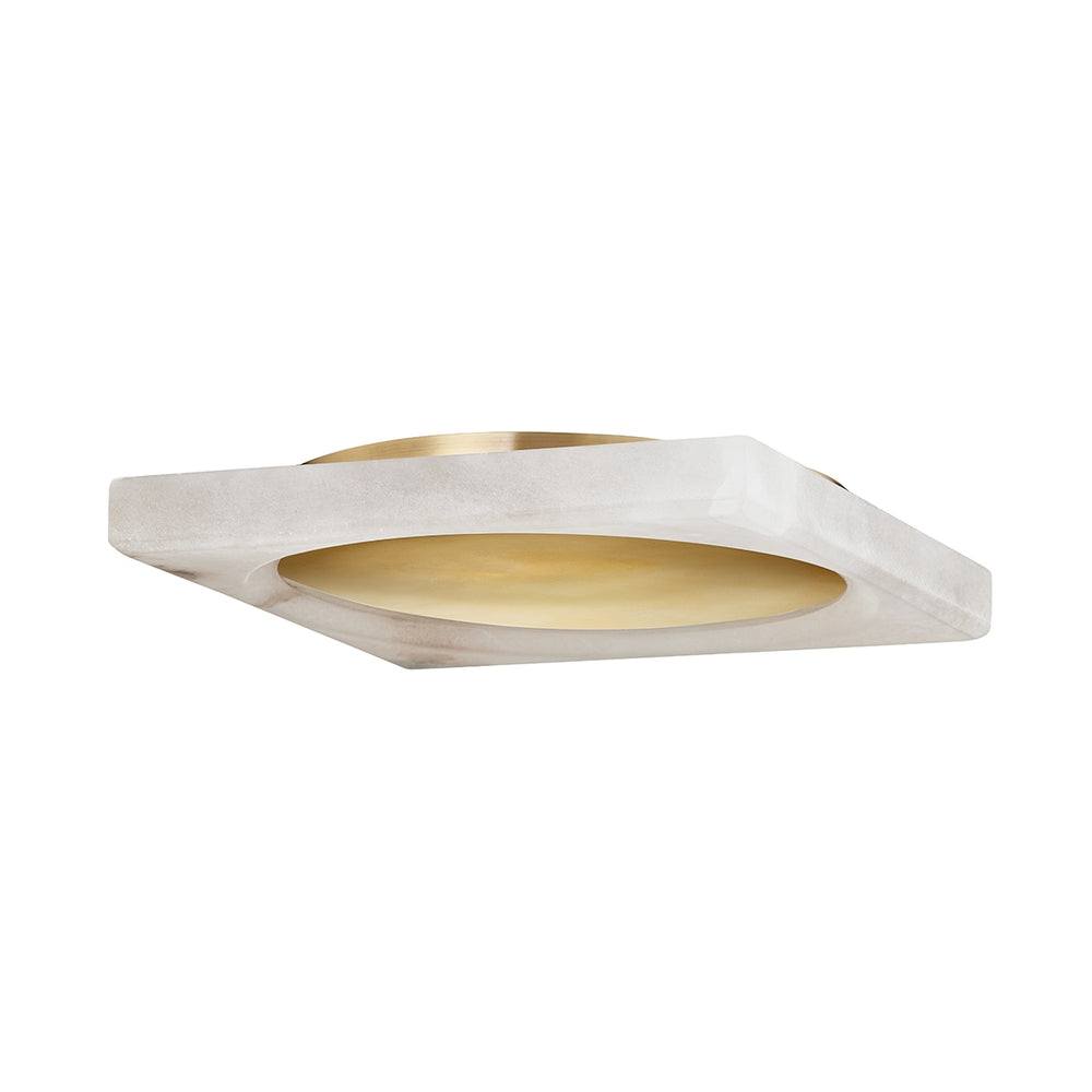 Corbett Lighting Canada - LED Flush Mount - Hamel - Vintage Brass- Union Lighting Luminaires Decor