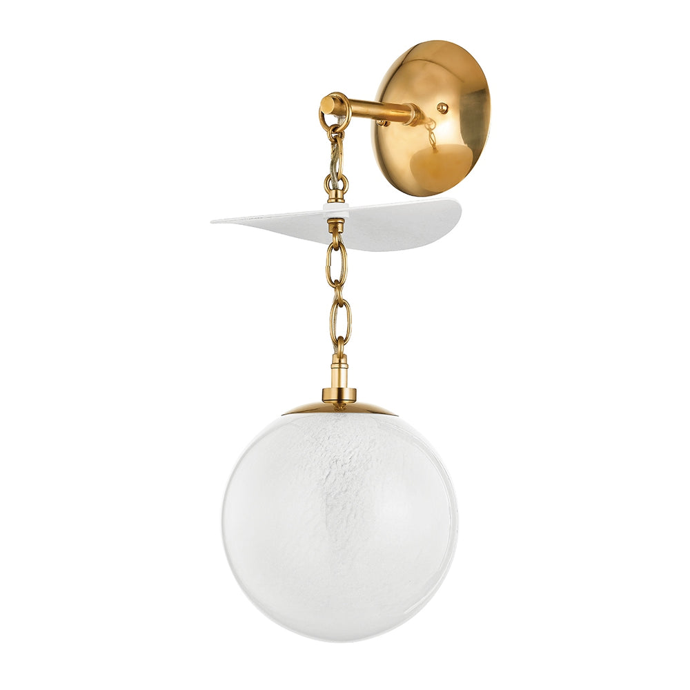 Corbett Lighting Canada - One Light Wall Sconce - Antoinette - Vintage Brass- Union Lighting Luminaires Decor