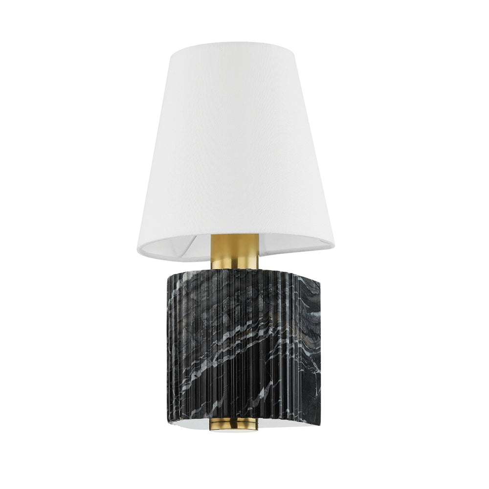 Corbett Lighting Canada - One Light Wall Sconce - Aden - Vintage Brass- Union Lighting Luminaires Decor