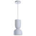 Renwil Canada - One Light Ceiling Fixture - Kala - White With Texture- Union Lighting Luminaires Decor