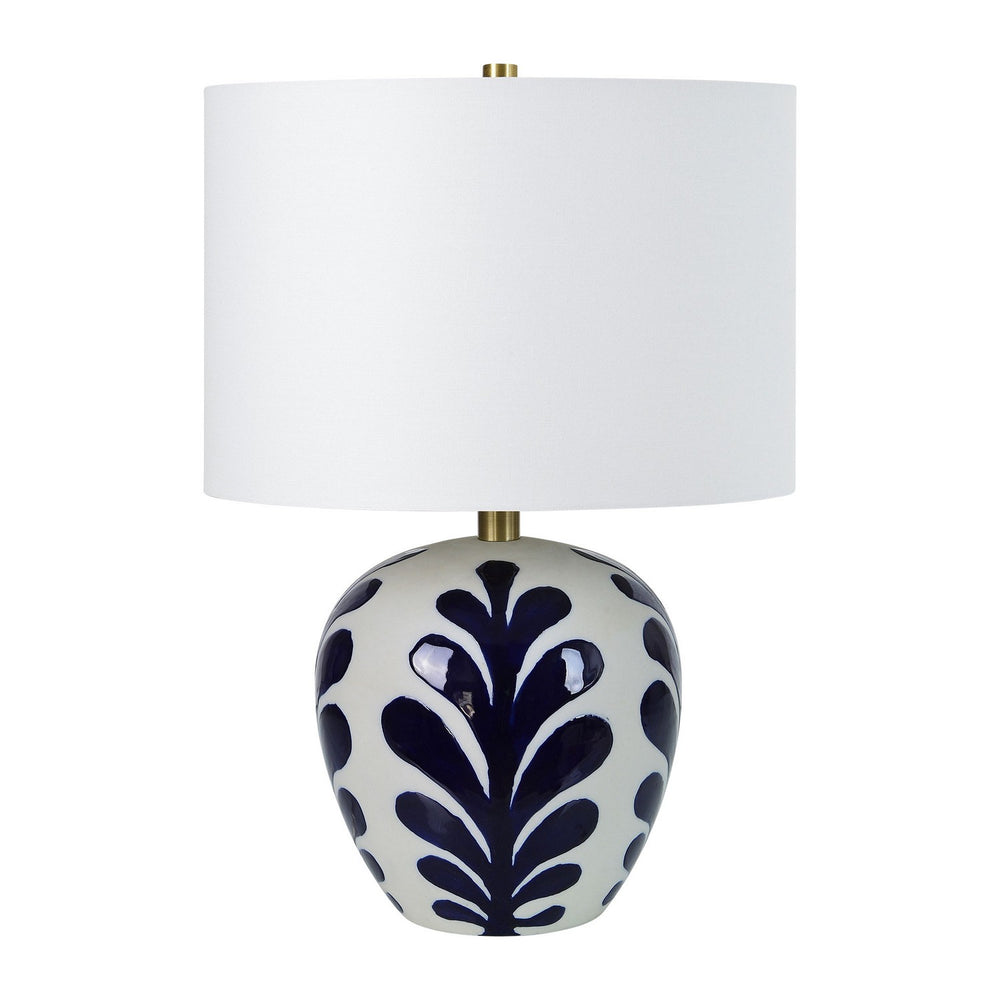 Renwil Canada - One Light Table Lamp - Darina - Off-White And Navy- Union Lighting Luminaires Decor