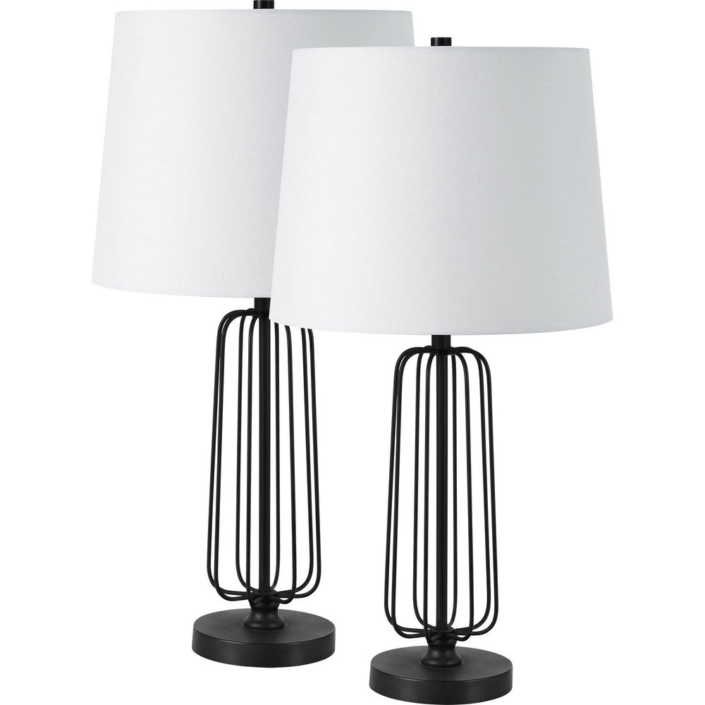Renwil Canada - Table Lamp- Set - Shadia - Matte Black- Union Lighting Luminaires Decor