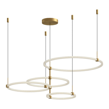 Kuzco Canada - LED Chandelier - Bruni - Brushed Gold- Union Lighting Luminaires Decor
