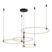 Kuzco Canada - LED Chandelier - Bruni - Black- Union Lighting Luminaires Decor