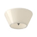 Kuzco Canada - LED Flush Mount - Holt - Brushed Nickel/Glossy Opal Glass- Union Lighting Luminaires Decor