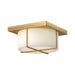 Kuzco Canada - LED Flush Mount - Reglao - Brushed Gold/Opal Glass- Union Lighting Luminaires Decor
