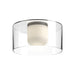 Kuzco Canada - LED Flush Mount - Birch - Black/Clear- Union Lighting Luminaires Decor
