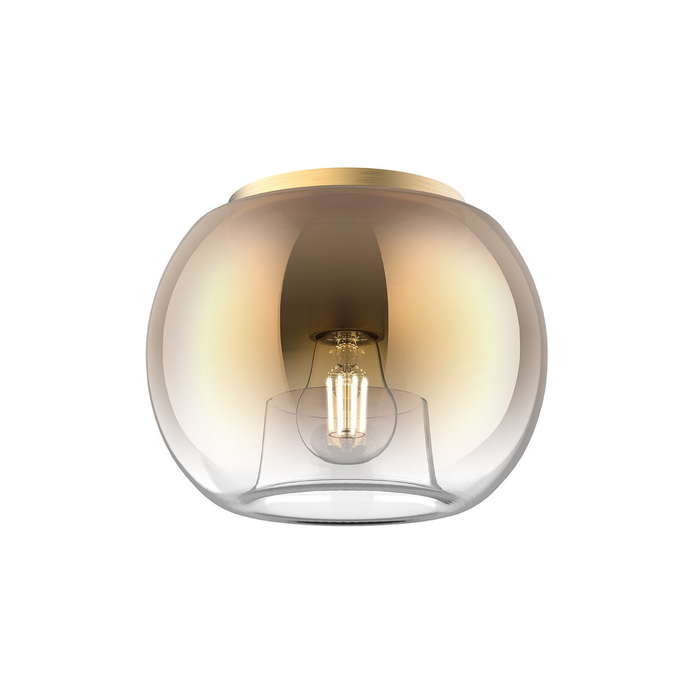 Kuzco Canada - One Light Flush Mount - Samar - Brushed Gold/Copper- Union Lighting Luminaires Decor