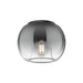 Kuzco Canada - One Light Flush Mount - Samar - Black/Smoked- Union Lighting Luminaires Decor