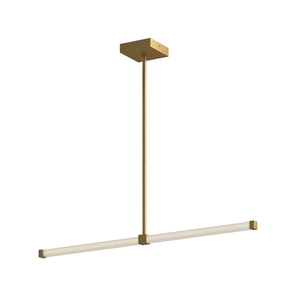 Kuzco Canada - LED Linear Pendant - Blade - Brushed Gold- Union Lighting Luminaires Decor