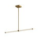 Kuzco Canada - LED Linear Pendant - Blade - Brushed Gold- Union Lighting Luminaires Decor
