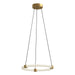 Kuzco Canada - LED Pendant - Bruni - Brushed Gold- Union Lighting Luminaires Decor