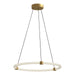 Kuzco Canada - LED Pendant - Bruni - Brushed Gold- Union Lighting Luminaires Decor