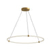 Kuzco Canada - LED Pendant - Bruni - Brushed Gold- Union Lighting Luminaires Decor