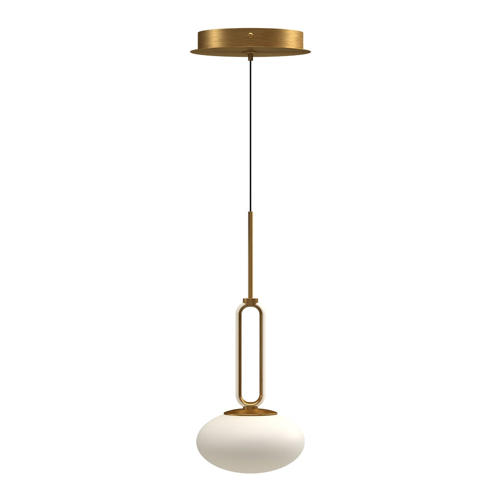 Kuzco Canada - LED Pendant - Tavira - Brushed Gold- Union Lighting Luminaires Decor