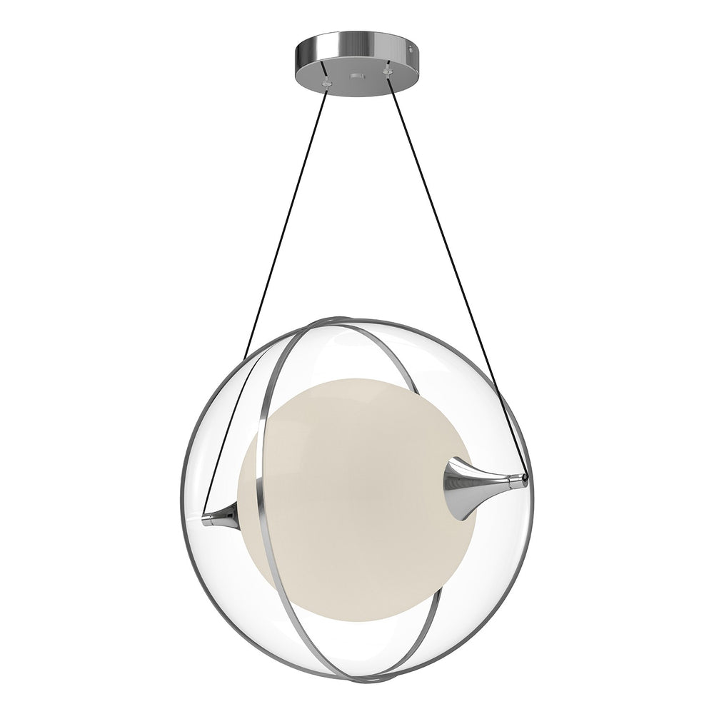 Kuzco Canada - LED Pendant - Aries - Chrome- Union Lighting Luminaires Decor