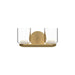 Kuzco Canada - LED Vanity - Cedar - Brushed Gold/Clear- Union Lighting Luminaires Decor