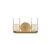 Kuzco Canada - LED Vanity - Birch - Brushed Gold/Clear- Union Lighting Luminaires Decor