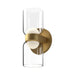 Kuzco Canada - LED Wall Sconce - Cedar - Brushed Gold/Clear- Union Lighting Luminaires Decor