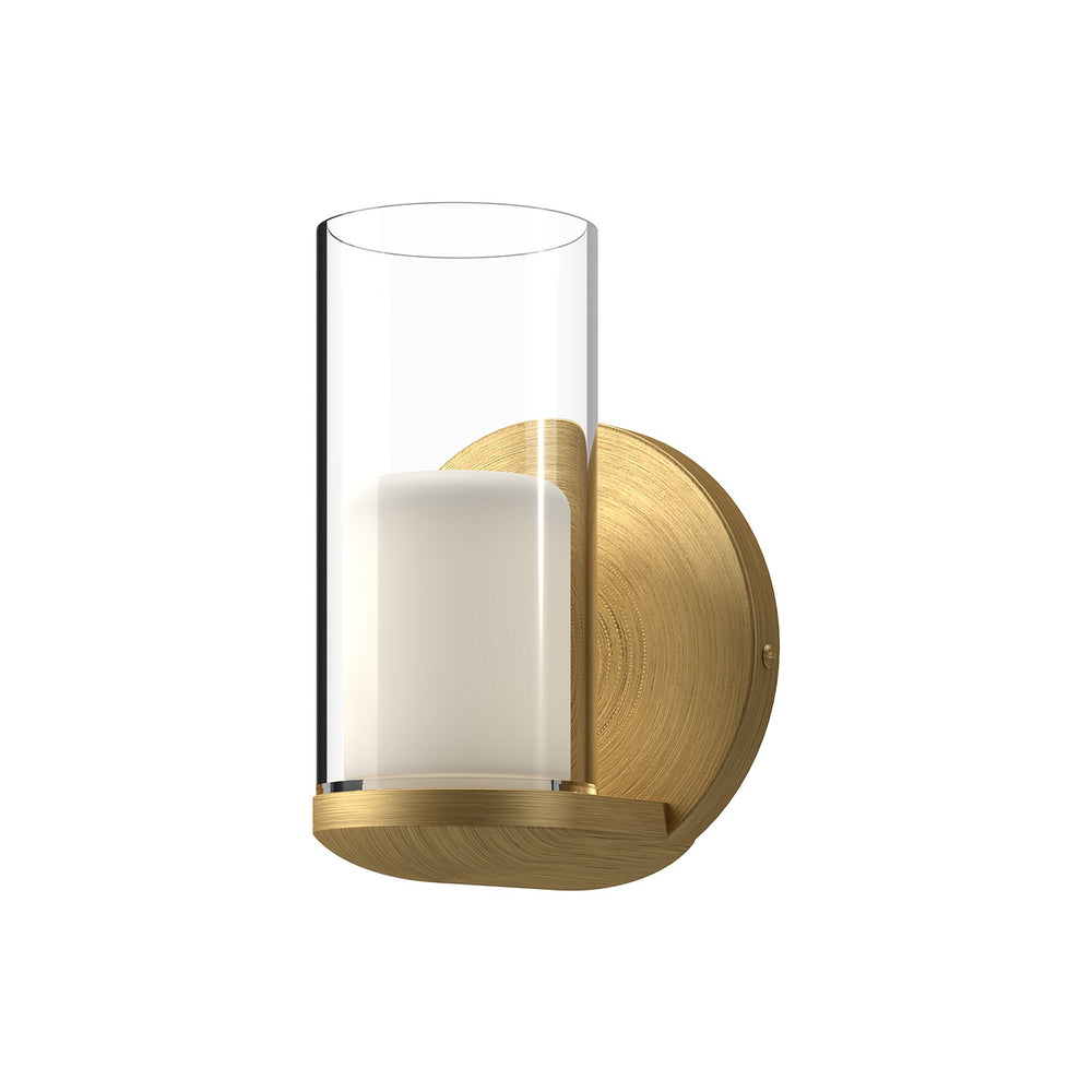 Kuzco Canada - LED Wall Sconce - Birch - Brushed Gold/Clear- Union Lighting Luminaires Decor