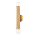 Mitzi Canada - Two Light Wall Sconce - Amabella - Aged Brass- Union Lighting Luminaires Decor