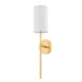 Mitzi Canada - One Light Wall Sconce - Fawn - Aged Brass- Union Lighting Luminaires Decor