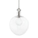 Mitzi Canada - One Light Pendant - Anna - Polished Nickel- Union Lighting Luminaires Decor