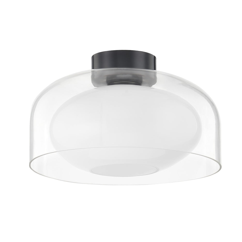 Mitzi Canada - One Light Flush Mount - Giovanna - Old Bronze- Union Lighting Luminaires Decor