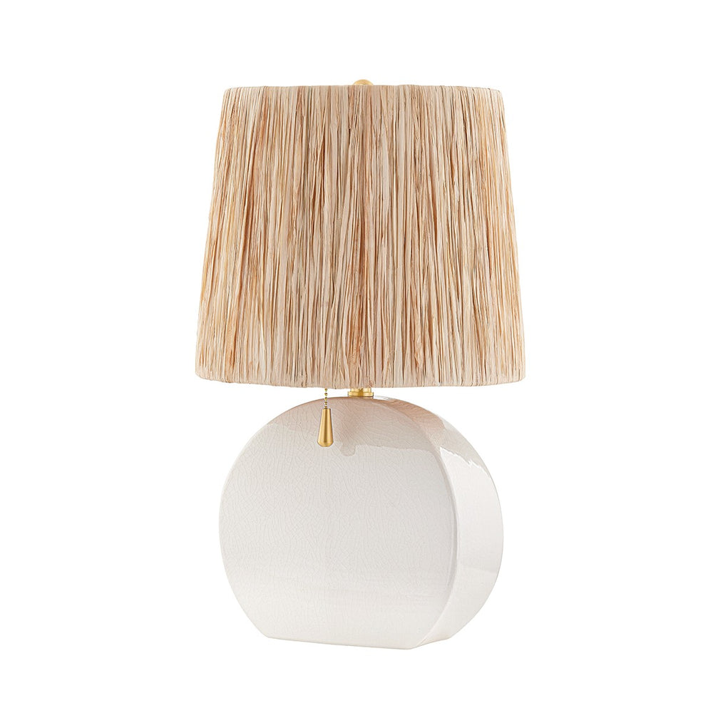 Mitzi Canada - One Light Table Lamp - Aneesa - Aged Brass- Union Lighting Luminaires Decor
