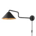 Mitzi Canada - One Light Wall Sconce - Brianna - Gold Leaf/Soft Black Combo- Union Lighting Luminaires Decor
