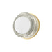 Hudson Valley Canada - LED Wall Sconce - Mackay - Aged Brass- Union Lighting Luminaires Decor