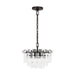 Visual Comfort Studio Canada - Four Light Chandelier - Arden - Aged Iron- Union Lighting Luminaires Decor