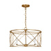 Visual Comfort Studio Canada - Four Light Chandelier - Beatrix - Antique Gild- Union Lighting Luminaires Decor