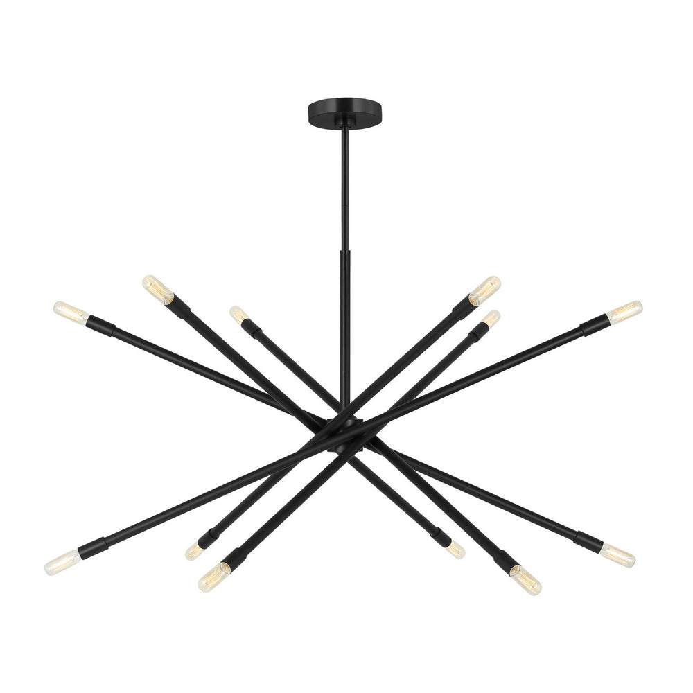Visual Comfort Studio Canada - 12 Light Chandelier - Eastyn - Midnight Black- Union Lighting Luminaires Decor