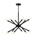 Visual Comfort Studio Canada - 12 Light Chandelier - Eastyn - Midnight Black- Union Lighting Luminaires Decor